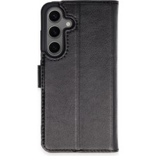 Herşey Trend Herşeytrend Samsung Galaxy S24 Kılıf Trend S Plus Kapaklı Kılıf - Siyah