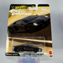Hot Wheels Premium Fast & Furious Lamborghini Aventador Coupe 1/64 Model Araba
