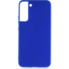 The Gencoo Galaxy S22 Plus Kılıf Tgco Premier Silikon Kapak-Saks Mavi