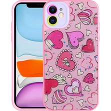 The Gencoo iPhone 11 Kılıf Kamera Korumalı Sert Desenli Tgco Pami Kapak-No1