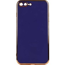 The Gencoo iPhone 7 Plus Kılıf Tgco Bark Kapak-Lacivert