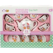 TeknoKapsül 1501 Porselen Çay Seti 13 Parça -