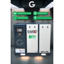 Invertörlü Vidalı Hava Kompresörü 30HP (Tek Makine)  GPV30-E