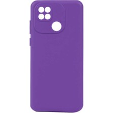 The Gencoo Xiaomi Redmi 10C Kılıf Tgco Biye Silikon-Mor