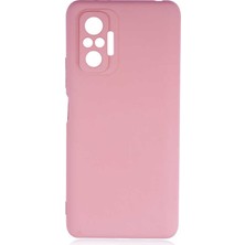 The Gencoo Xiaomi Redmi Note 10 Pro Kılıf Tgco Mara Laaakan Kapak-Pembe Açık