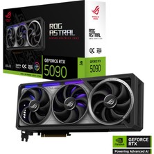 Verto Asus Geforce ROG-ASTRAL-RTX5090-O32G-GAMING 32GB Gddr7 512BIT 2xhdmı 3xdp Ekran Kartı