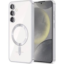 Herşey Trend Herşeytrend Samsung Galaxy S23 Kılıf Kross Magneticsafe Kapak - Titan Gri