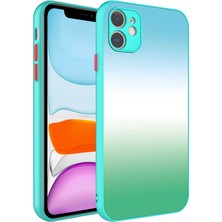 The Gencoo iPhone 11 Kılıf Kamera Korumalı Renkli Temperli Tgco X-Cam KAPAK-NO13
