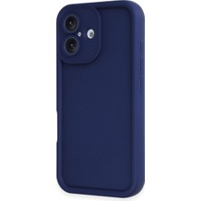 Herşey Trend Herşeytrend Apple Iphone 16 Kılıf Viera Silikon - Lacivert