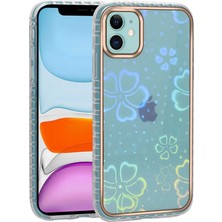 The Gencoo iPhone 11 Kılıf Desenli Parlayan Transparan Tgco Avva Kapak-No5