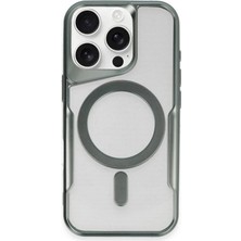 Herşey Trend Herşeytrend Apple Iphone 12 Kılıf Boyi Magsafe Silikon Kapak - Yeşil