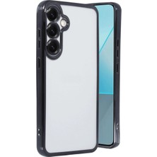 Ulu Pazarlama Samsung Galaxy S25 Plus Kılıf Razer Lensli Silikon - Siyah