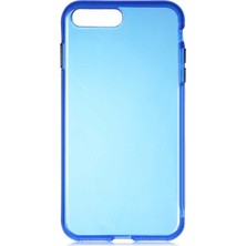 The Gencoo iPhone 8 Plus Uyumlu Tgco Bistro Kapak-Mavi
