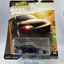 Hot Wheels Premium Fast & Furious 1993 Honda Civic Coupe / Coupe Ex Ej1 1/64 Model Araba