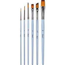  brons fırça blister set 2 ( 123 serisi no:0-2-6 kısa sap-725 serisi no:10 kısa sap-200f seri no:8-14 kısa sap) br-2201