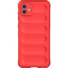 Herşey Trend Herşeytrend Samsung Galaxy A06 Kılıf Optimum Silikon - Kırmızı