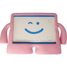 Ulu Pazarlama Samsung Galaxy T500 Tab A7 10.4 Kılıf Karakter Tablet Silikon - Açık Pembe