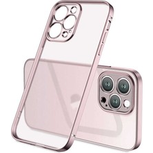 The Gencoo iPhone 13 Pro Uyumlu Tgco Mat Gbox Kapak-Rose Gold