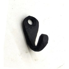 Ulu Pazarlama Antika Tarz Dekoratif Pirinç Tekli Mini Askı - 27X11 Mm, Oksit