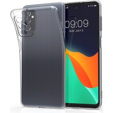 Ulu Pazarlama Samsung Galaxy M52 5g Kılıf Lüx Şeffaf Silikon