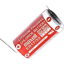 Ulu Pazarlama Maxell ER17/33  3.6V  2/3A Size Lithium Pil