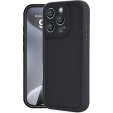 Ulu Pazarlama Apple Iphone 16 Pro Max Kılıf Viera Silikon - Siyah