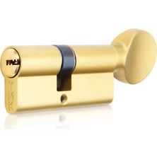 Ulu Pazarlama Eko 68MM Sarı Bilyalı Mandallı Hibrit Barel, Kapı Silindiri