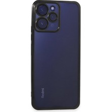 Ulu Pazarlama Xiaomi Redmi 12 Kılıf Razer Lensli Silikon - Siyah