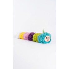 Pufu Toys Renkli Tırtıl 65 cm Peluş Yastık Oyuncak