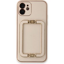 Ulu Pazarlama Apple Iphone 12 Kılıf Coco Elit Kapak - Gold