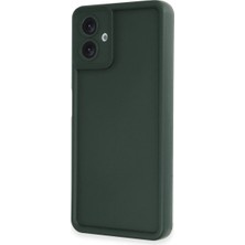Herşey Trend Herşeytrend Samsung Galaxy A06 Kılıf Viera Silikon - Koyu Yeşil