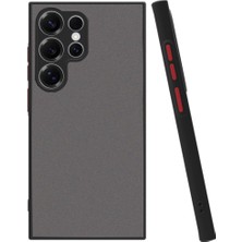 Ulu Pazarlama Samsung Galaxy S25 Ultra Kılıf Montreal Silikon Kapak - Siyah