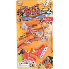 NW NessiWorld KZL-012-A7 Kartela Kaykay Paten Scooter Oyun Seti -Kızılkaya