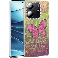 Ulu Pazarlama Xiaomi Redmi Note 14 4g Kılıf Blade Aynalı Desenli Kapak - Desen 5