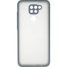 Ulu Pazarlama Xiaomi Redmi Note 9 Kılıf Montreal Silikon Kapak - Gri