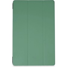 Herşey Trend Herşeytrend Apple Ipad Pro 13 (2024) Kılıf Tablet Smart Kılıf - Koyu Yeşil