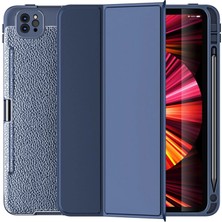 Ulu Pazarlama Apple Ipad Pro 11 (2020) Kılıf Tablet Focus Silikon - Lacivert