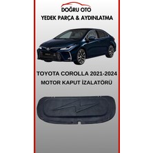Doğru Oto Toyota Corolla Motor Kaput Altı Koruma Izalatör Izolatör Keçe
