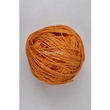 Şirin Yün Sarılmış Kağıt Ip 100 Gram Açık Turuncu