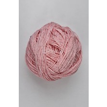 Şirin Yün Sarılmış Kağıt İp 100 Gram Açık Pembe