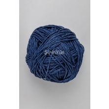 Şirin Yün Sarılmış Kağıt İp 100 Gram Kot Mavi