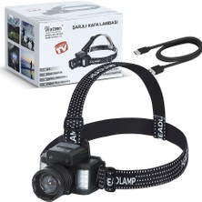 Fun And Market Buğz Sensörlü Cree Tg LED  Şarjlı Kafa Lambası  WT-625