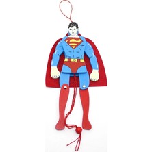 Fun And Market Buğz Ahşap Salanan Süperman Figürü ALK1194