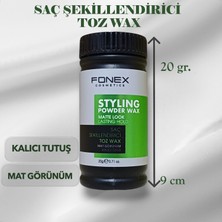 Fonex Saç Şekillendirici Toz Wax Mat Görünüm 20 Gr.