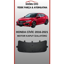 Doğru Oto Honda Civic Motor Kaput Altı Koruma Izalatör Izolatör Keçe