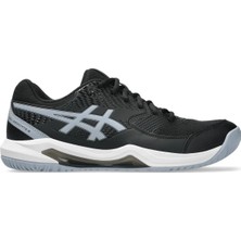Asics Gel-Dedicate 8 Erkek Siyah Mavi Tenis Ayakkabısı