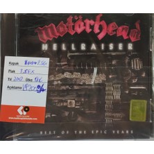 Kadıköy Plak Kulübü Dikkat CD !!! Motörhead – Hellraiser - Best Of The Epic Years CD