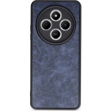 Herşey Trend Herşeytrend Xiaomi Redmi 14C Kılıf Aras Deri Kapak - Lacivert