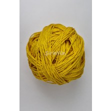 Sarılmış Kağıt İp 100 Gram Koyu Sarı