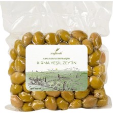 Zeytinseli Vakumlu Domat Yeşil Kırma Zeytin 500 gr